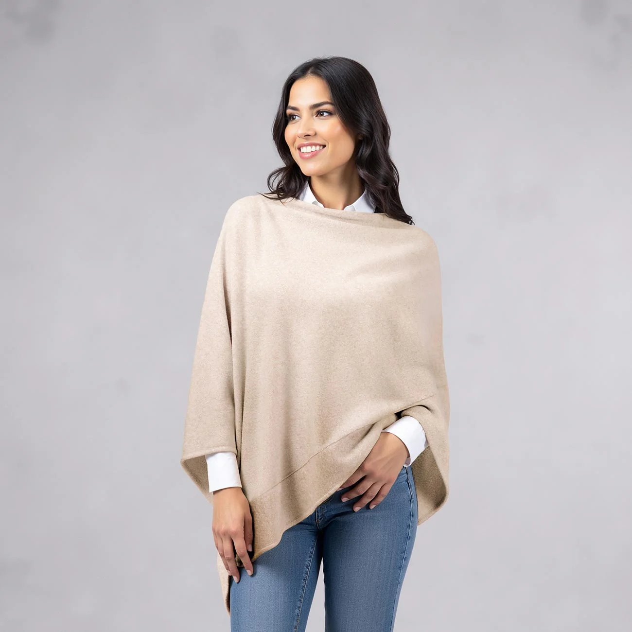Merino Lambswool Poncho - Image 10