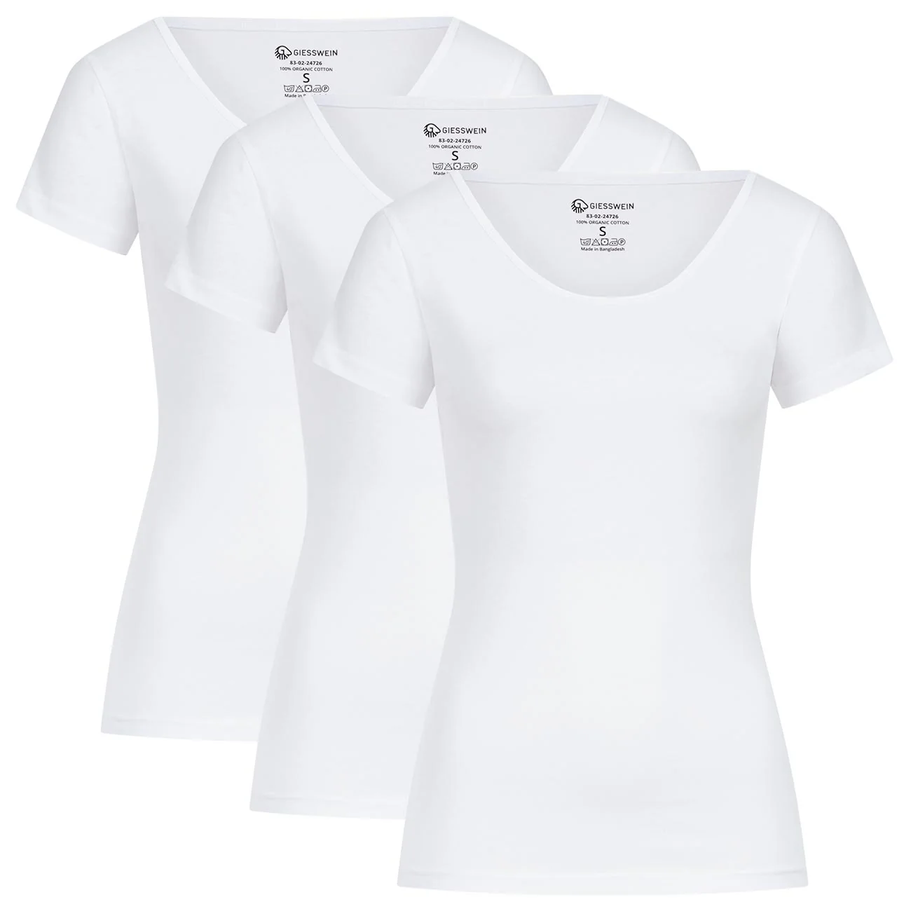 T-Shirt Women Slim-Fit (Pack of three) - Image 4