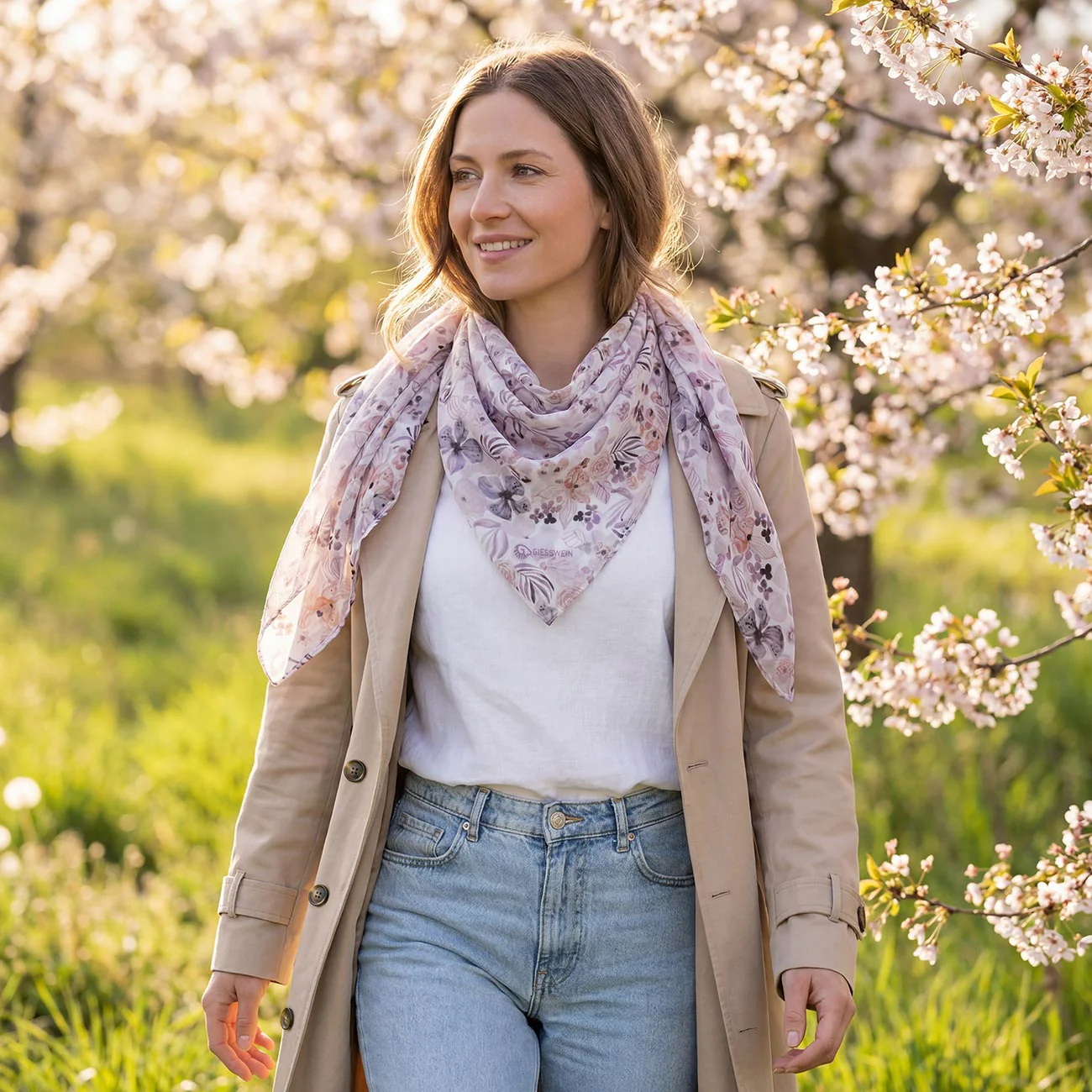 Scarf Flower Dream - Image 5