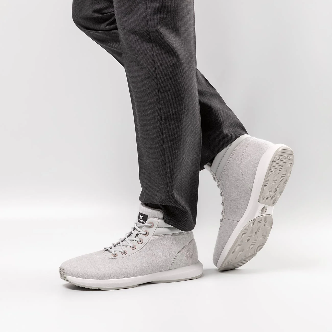 Wool Sneaker High Top Men - Image 12