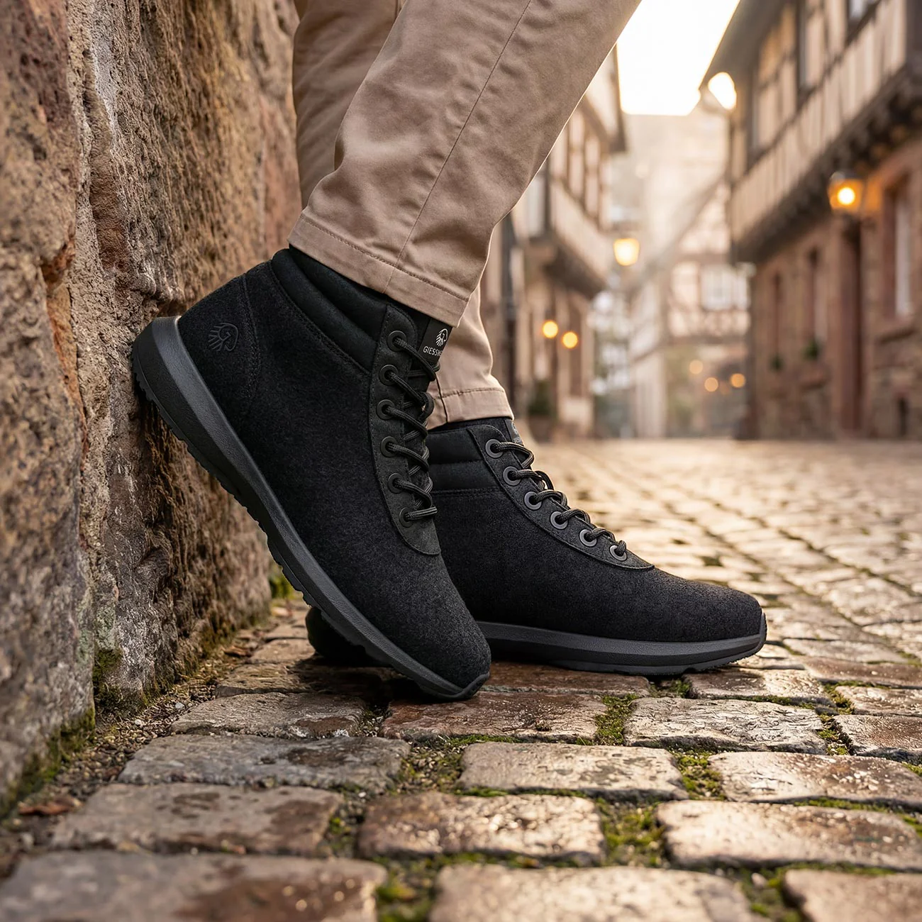 Wool Sneaker High Top Men - Image 45