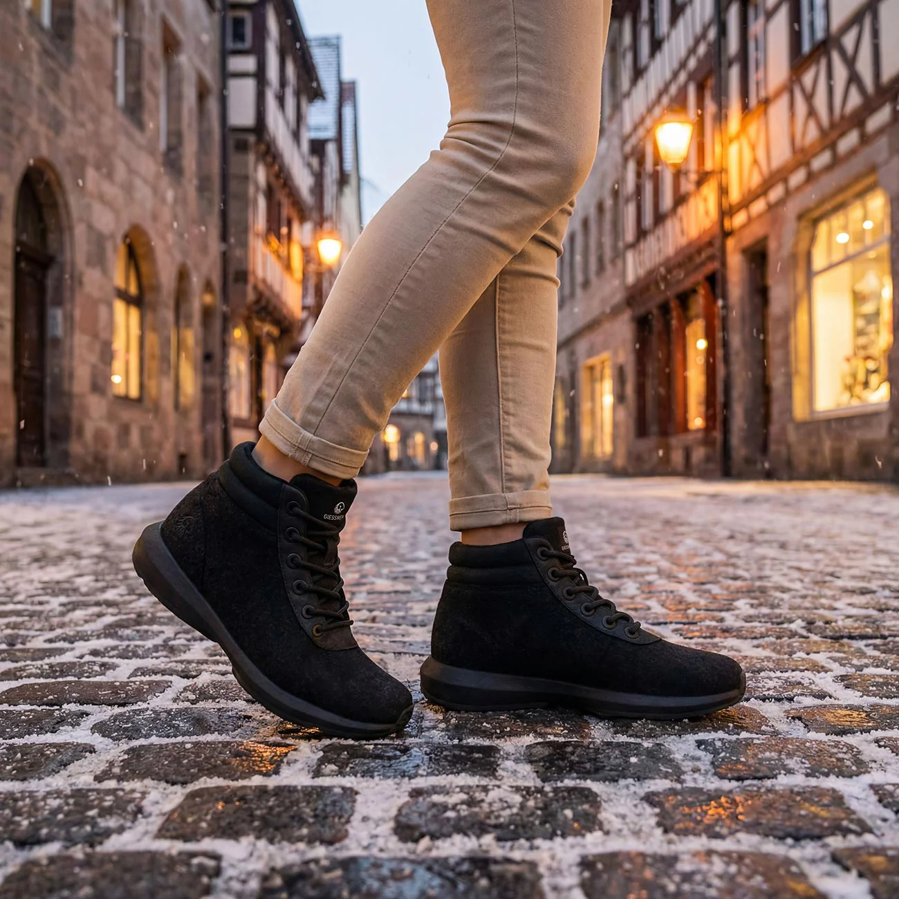 Wool Sneaker High Top Women - Image 38
